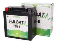 Batterie FB9-B / 12N9-4B1 / 12N9-BS GEL