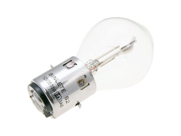 Glühlampe Bilux BA20d 12V 35/35W