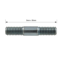 Stehbolzen Bremsankerplatte M8x36mm Vespa 50s/PV/ET3/PK