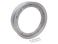 Rad komplett mit Michelin S83 3.00-10, Schlauch und Felge