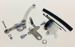 Adapter Kit CRIMAZ  für Bremspumpe TPH zur Lenkermontage (ohne Pumpe) Vespa ET3/Sprint/Rally 