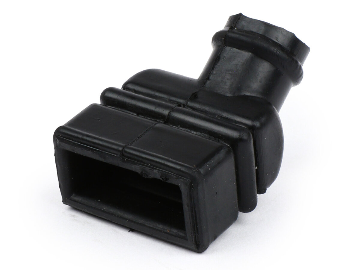 Soufflet D'admission RMS Pour Vespa PX Lusso/T5 - Réf. 227205 - Noir - 8 Nervures - Qualité Origine