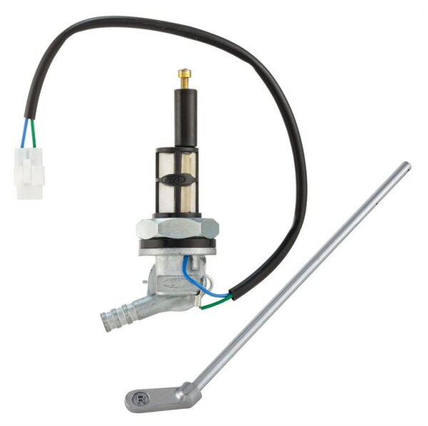 Benzinhahn Fast Flow mit elektrisch. Reserveanzeige Vespa 50s/PK/Sprint/Rally/PX