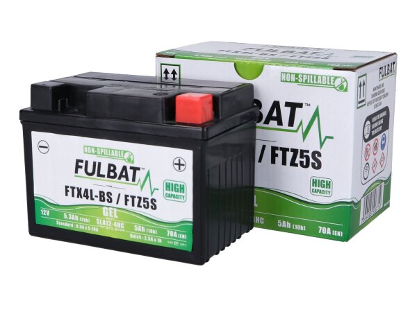 Batterie FULLBATT FTX4L-BS GEL