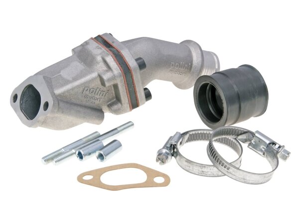 Ansaugstutzen POLINI Membran 2-Loch (Gummiverb.) für CP und DELLORTO PHBL 24/25 Vergaser Vespa PK 50 - 125