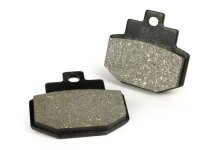 Bremsbeläge POLINI (55.2 x 49 x 7mm) organic hinten...