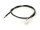 Tachowelle schwarz großer Tacho m. Steckverbinung Vespa PX 2° Lusso 125-150-200