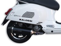 Auspuff MALOSSI Black Edition Vespa GTS bis BJ. 2016