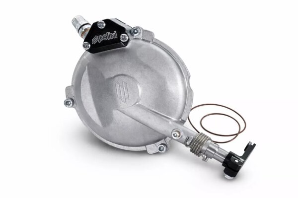 Kupplungsdeckel POLINI komplett mit Hebel Vespa PX 125 - 150 - 200