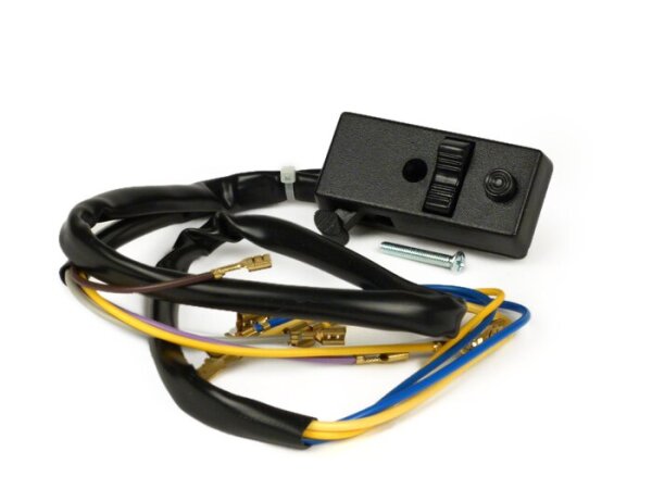 Lichtschalter 9 Kabel ohne Batterie Vespa PX 1°