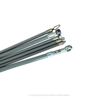 Seilzug Set grau Vespa PX 98 Scheibenbremse
